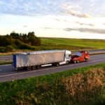 Heavy,Recovery,Truck,Tows,A,Semitrailer,Truck,On,Highway.,Emergency